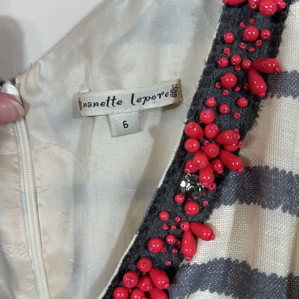 Nanette Lepore Anthropologie Floral As Seen On Celebrity Women Dress Size 6